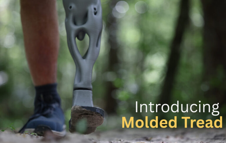 Introducing Molded Tread: The Newest Option for the Limber UniLeg